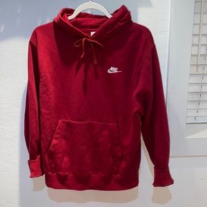 Maroon nike sweatshirt